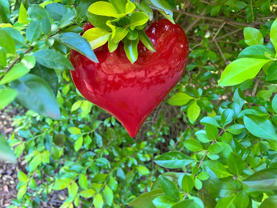  Metal Red Heart - Small