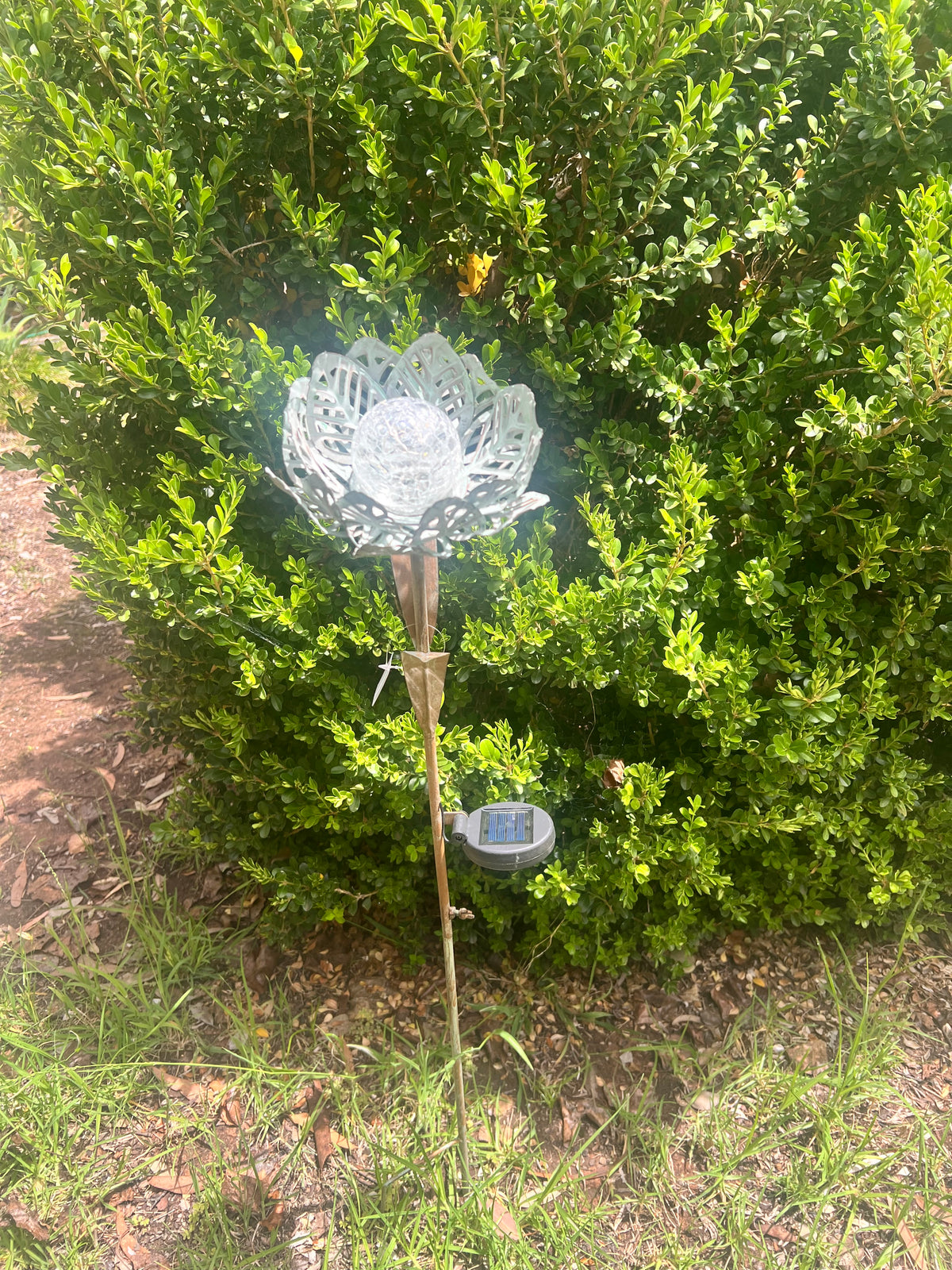  Peony Single Flower Solar Light