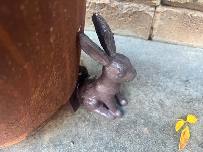  Cast Iron Rabbit feet set of Three