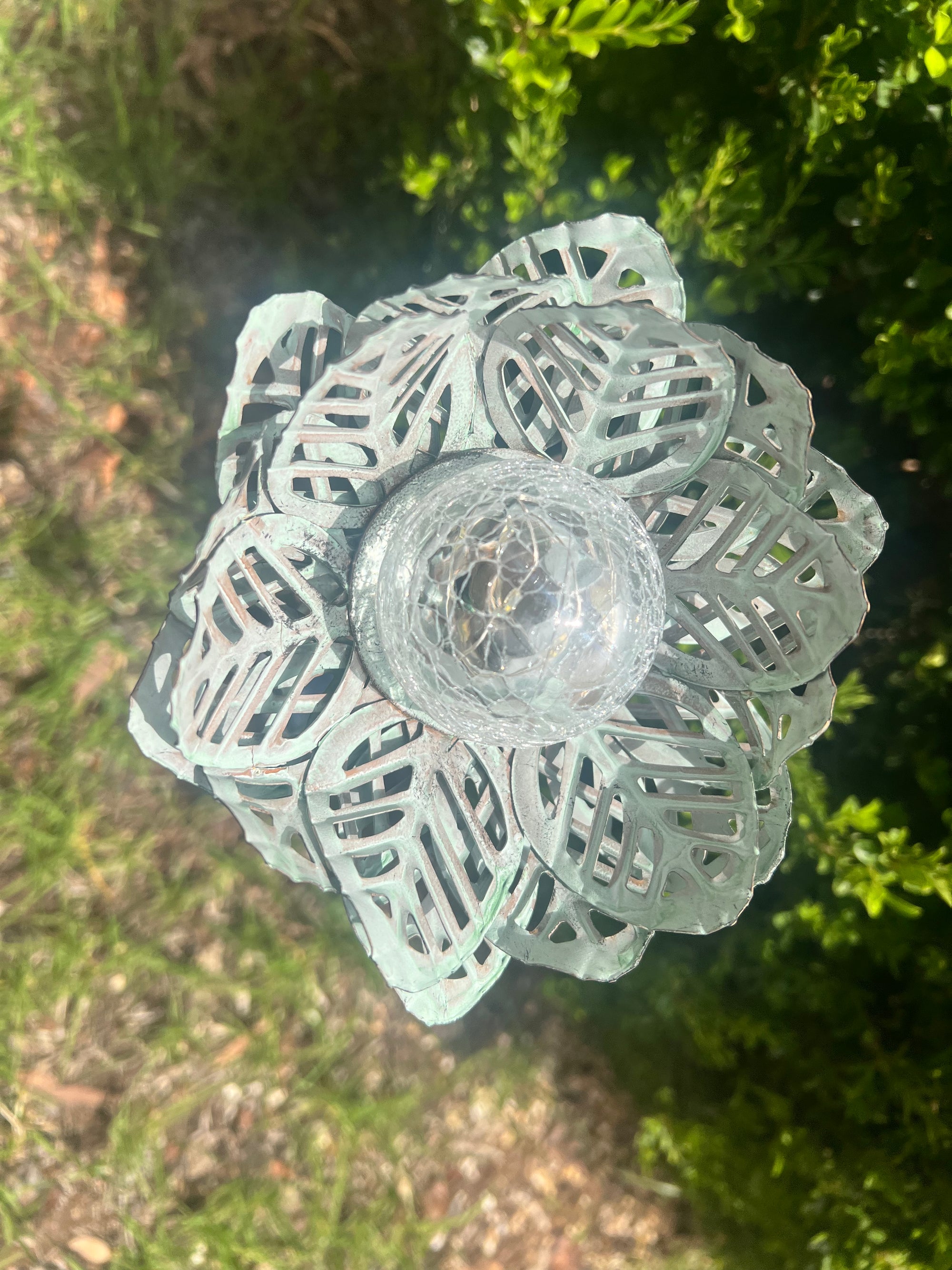   Peony Single Flower Solar Light