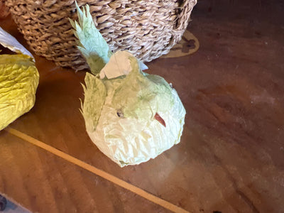  Little paper mache birds