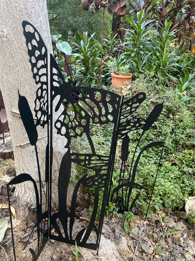  Black butterfly and Dragonfly screen