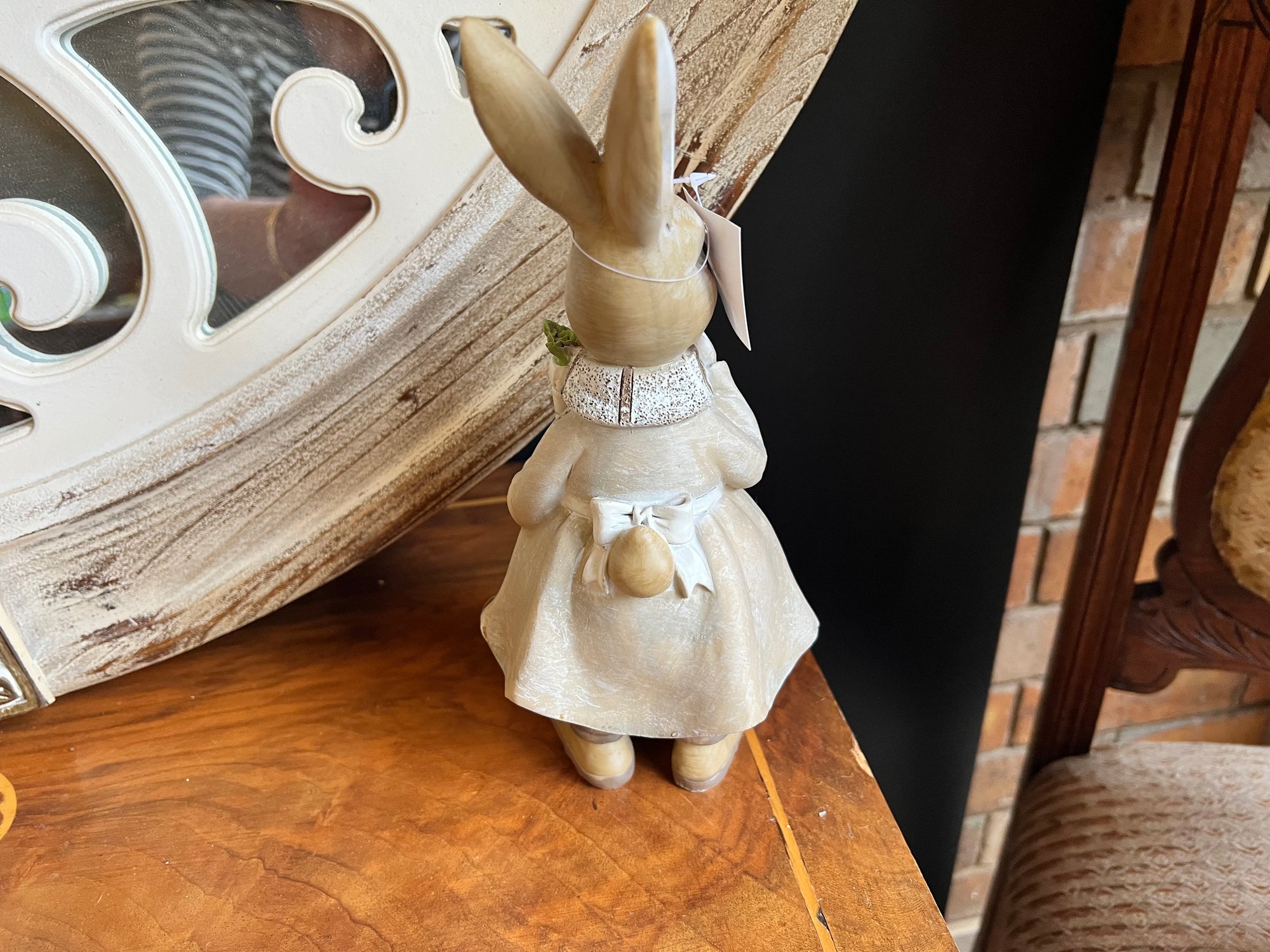 Metal Spring Rabbit Hazel Hazel Poly Resin Rabbit - Faeren Designs