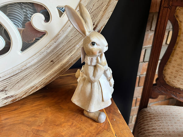 Hazel Poly Resin Rabbit - Faeren Designs