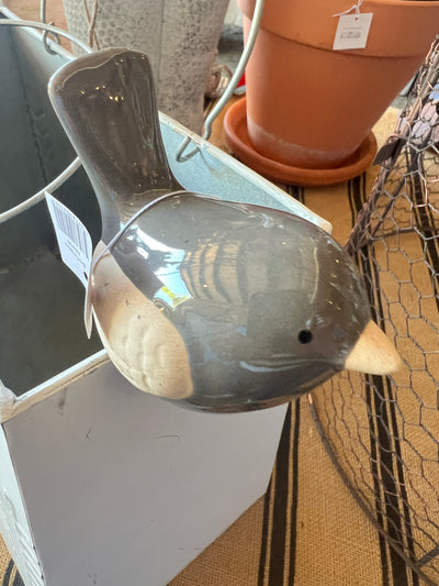  Little Ceramic bird Pot sitters