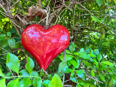  Metal Red Heart - Small