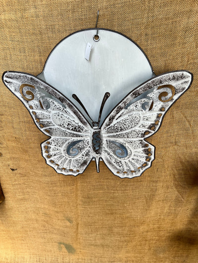  Distressed Finish Butterfly Wall Planter
