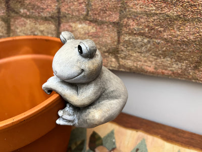  Large Hanging Pot Sitter - Frog