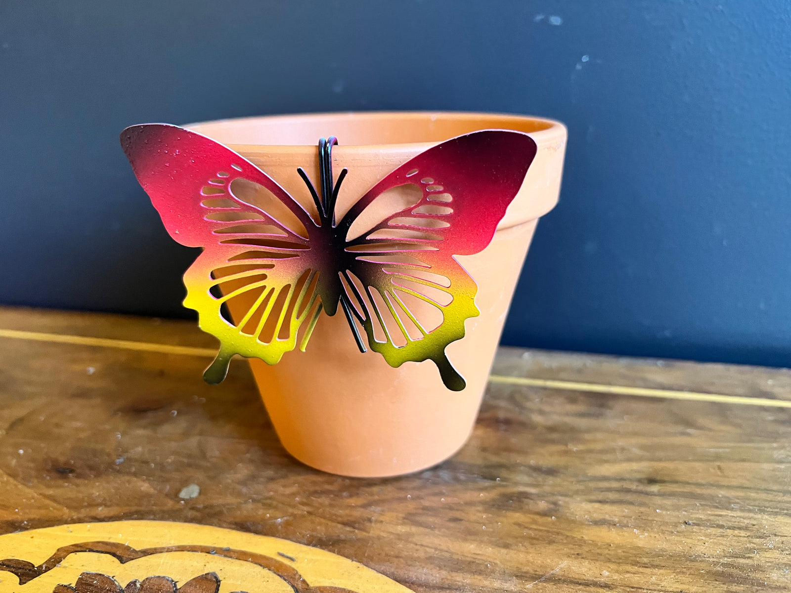  Red/Yellow Butterfly Pot Hanger