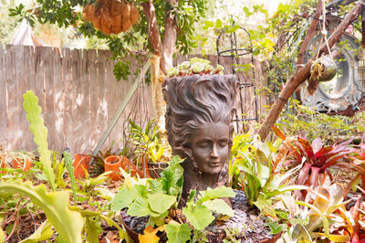  Ceramic Garden Pots and Planters, Home Decor - Planter Face original