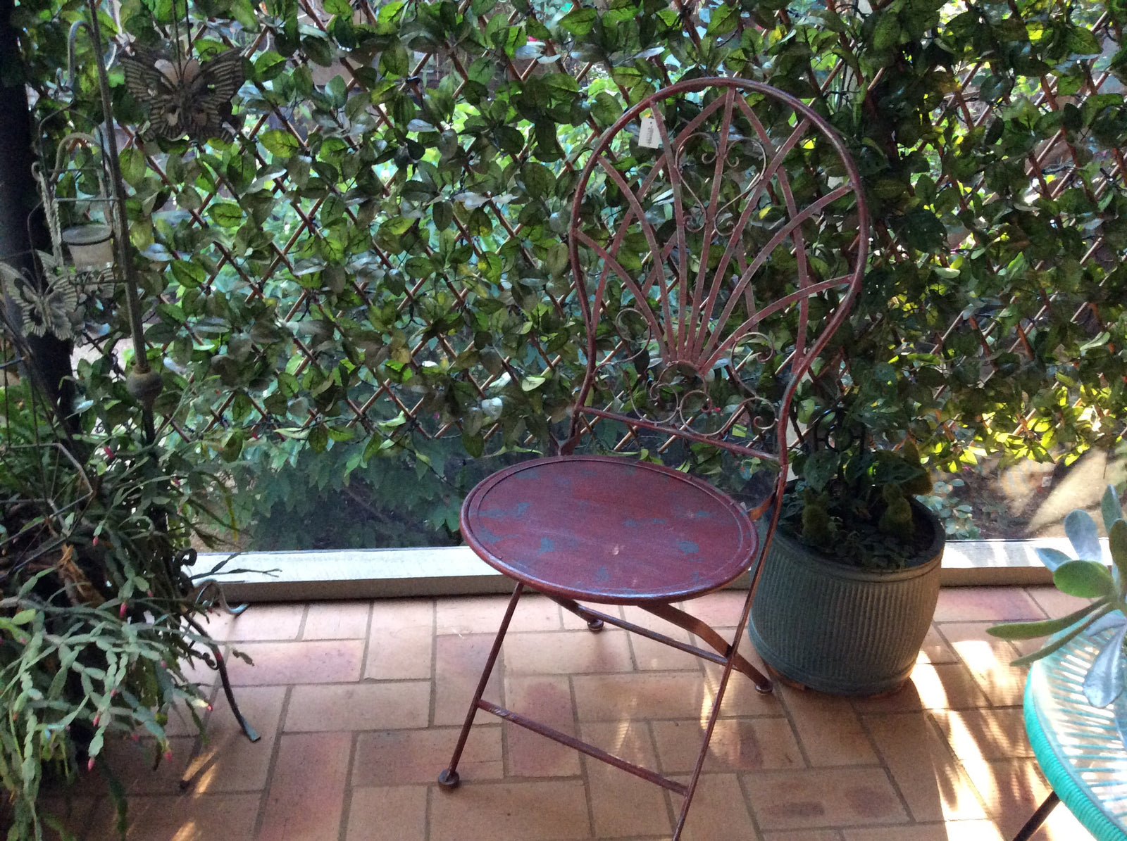  Federation Round Back folding Garden Chair