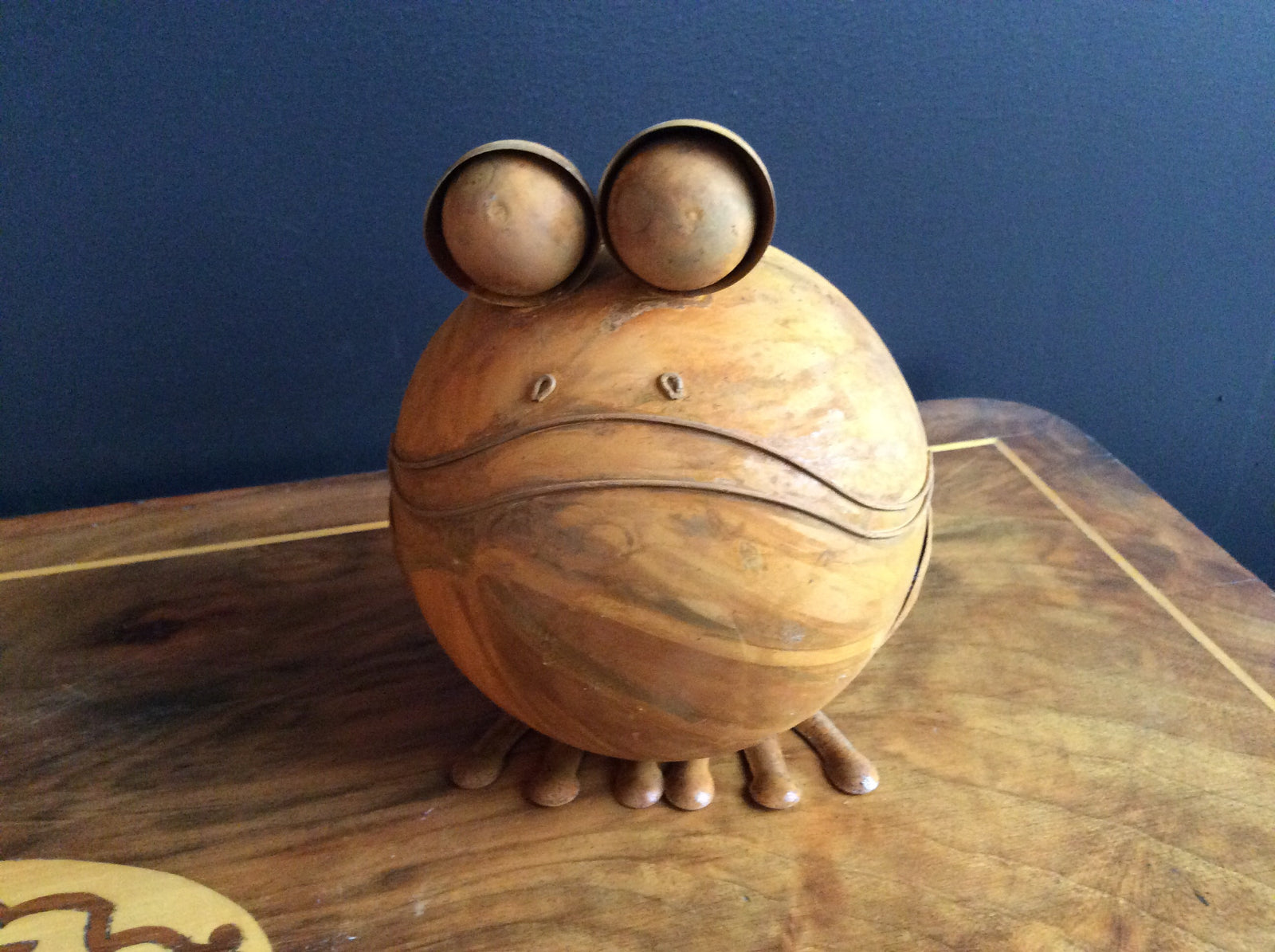  Rust Metal Frog - Large