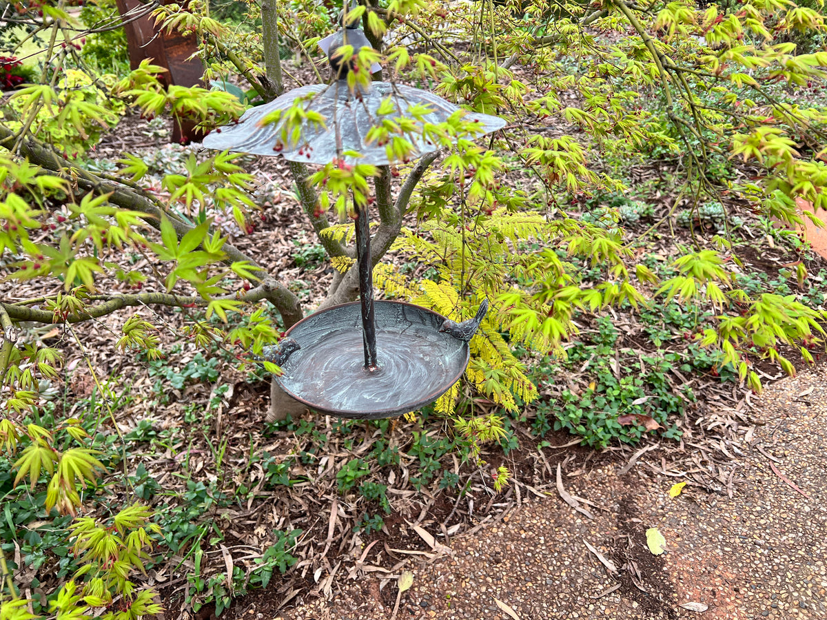  Hanging Birdfeeder with 2 Birds