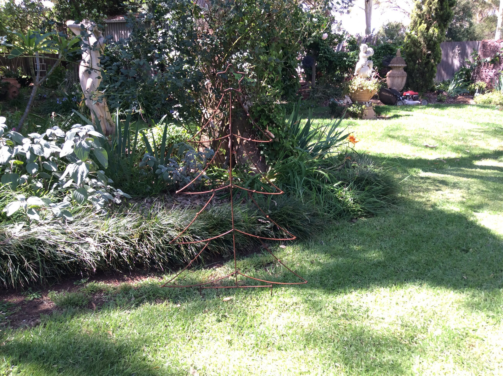  Large Rust Christmas Tree - Pick up only