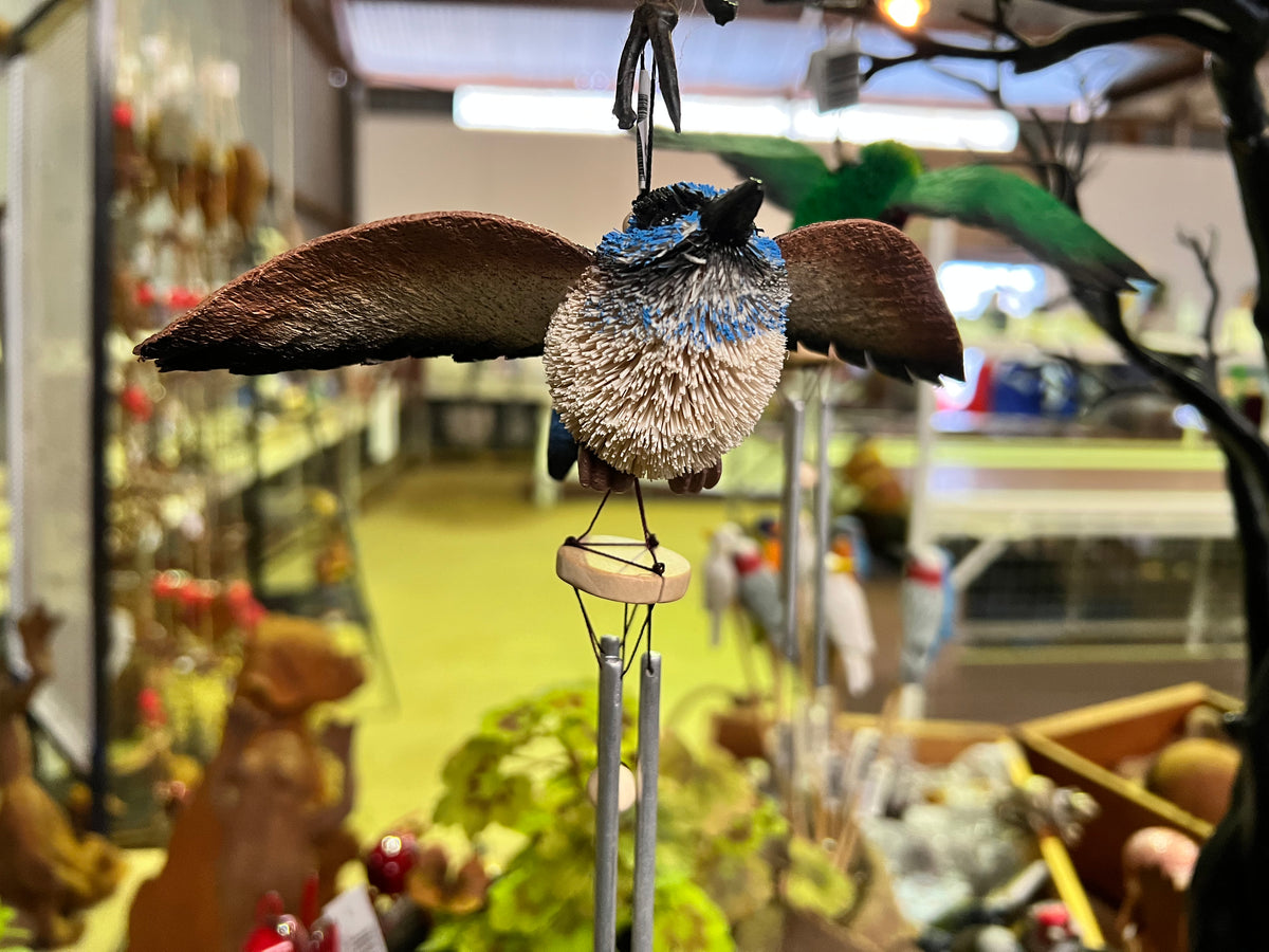  Wind Chime-Blue Wren