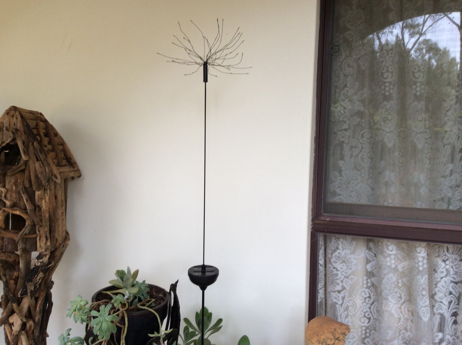  Solar Starburst 90 LED Outdoor Stake