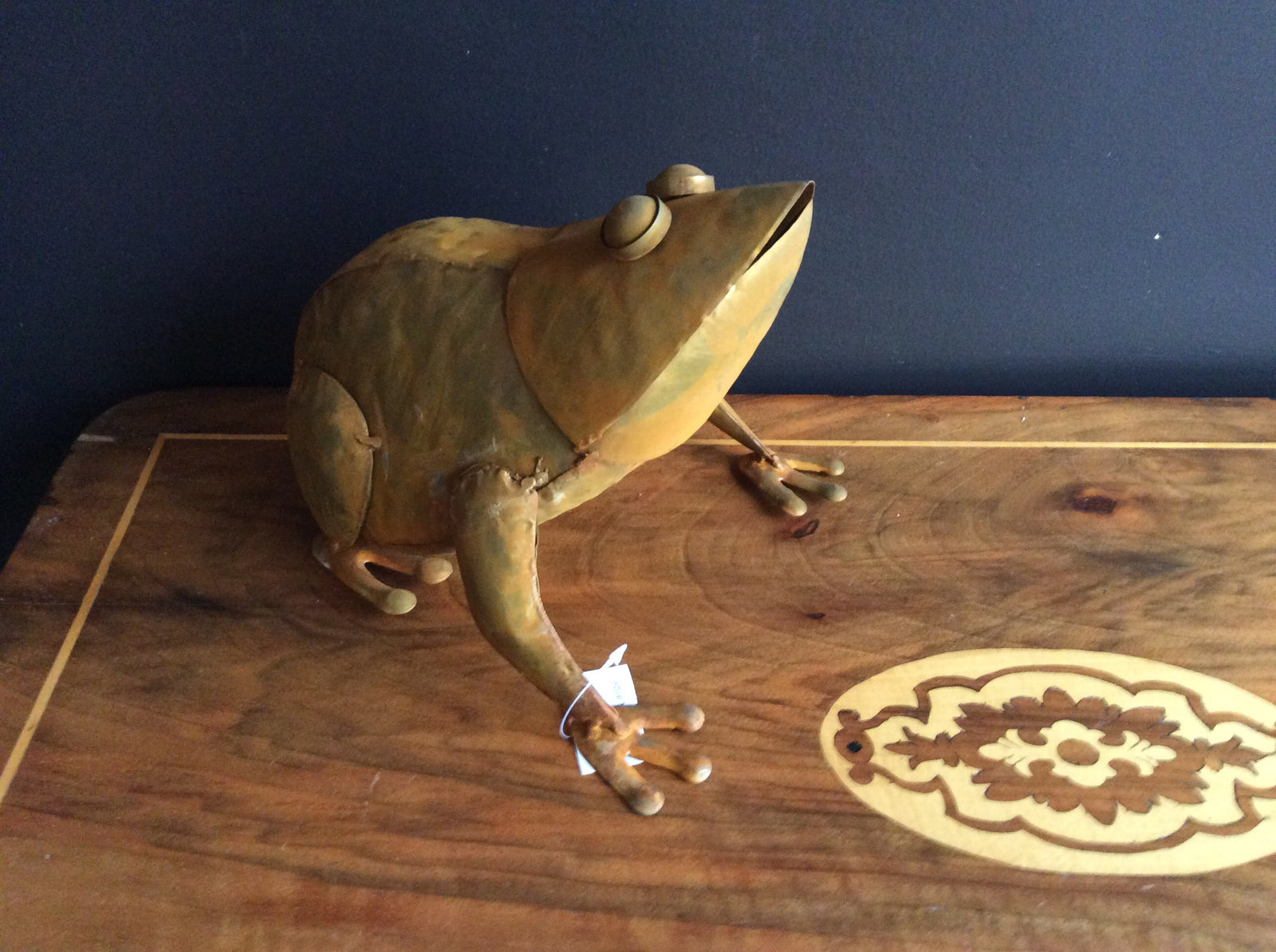  Rust Metal Frog-Large