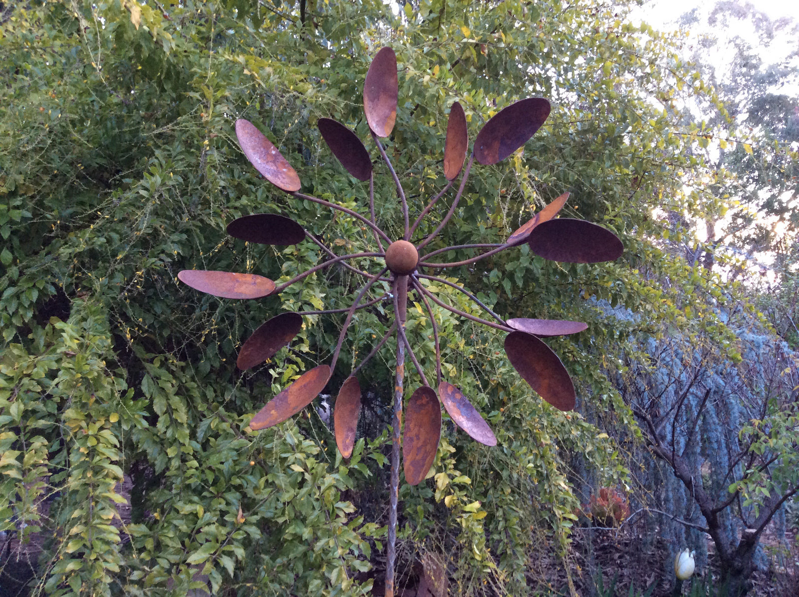  Double Rust Spoon -Small Windspinner