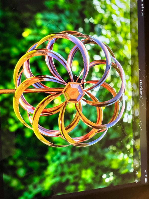 Round Windmill in Bronze colouring - Faeren Designs