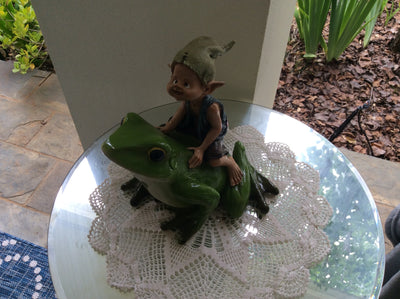  Elvin Riding Frog