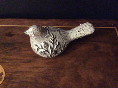  Cast Iron French Provincial Resting Bird