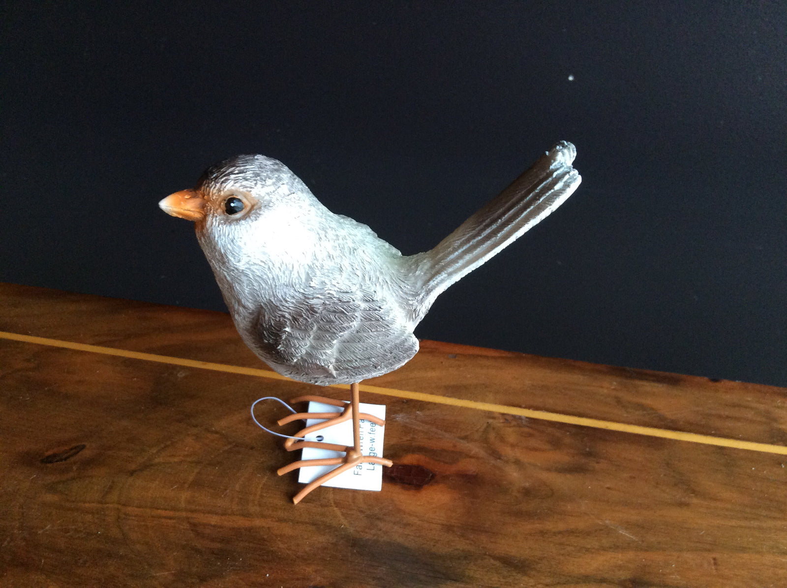  Large Fairy Wren with Feet Brown/White