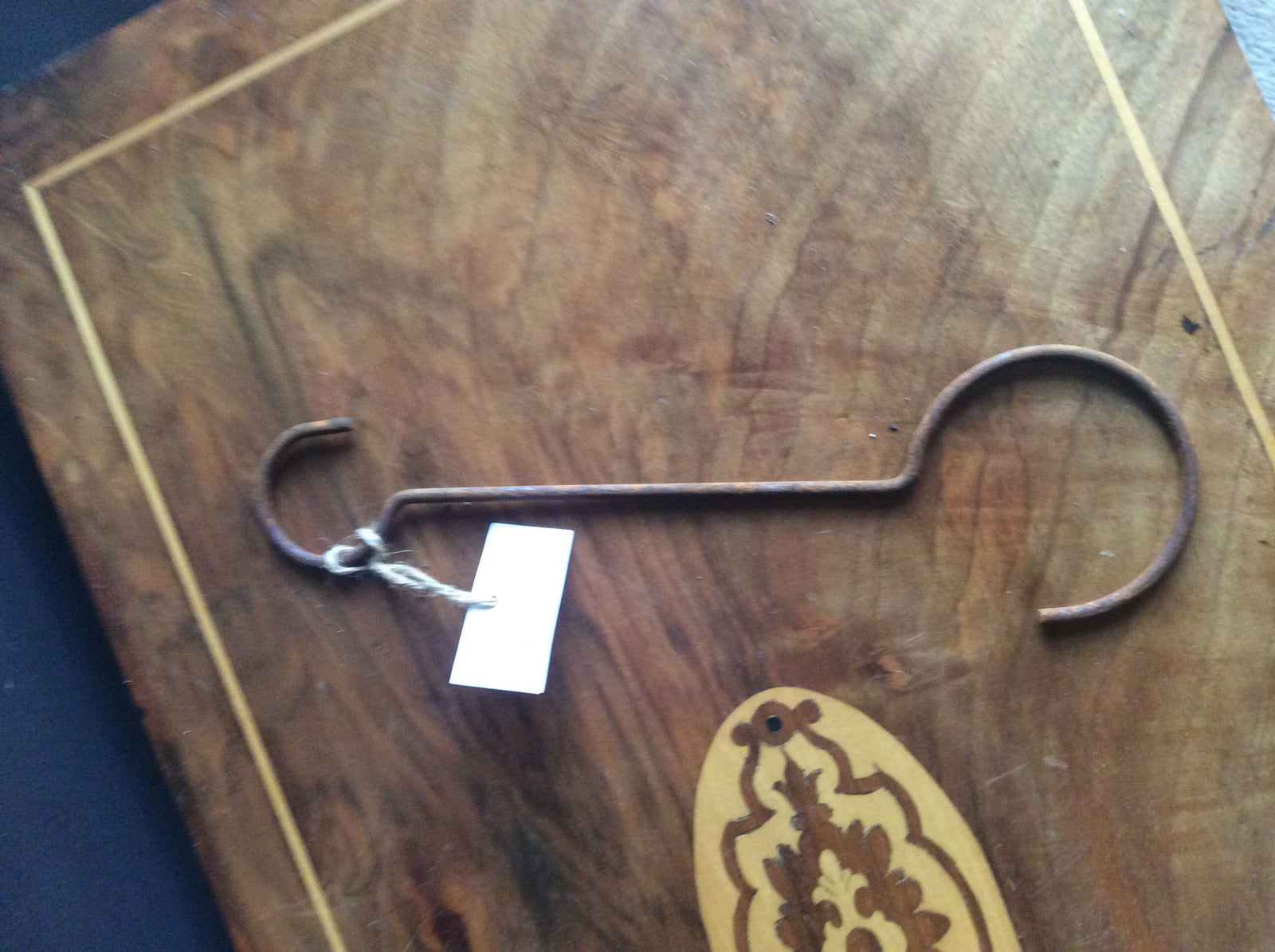  Rust Branch Hook -30cm