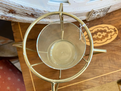  Floating Gold Pillar Candleholder