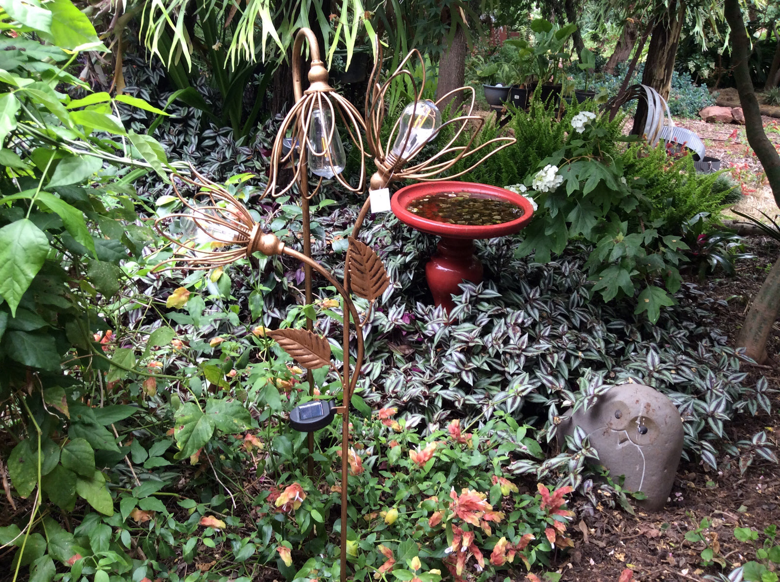  Double Flower Solar Light