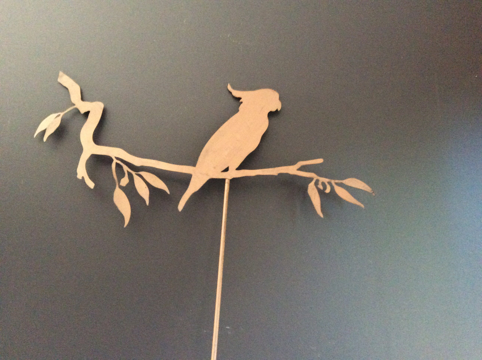  Metal Cockatoo Stake - Large