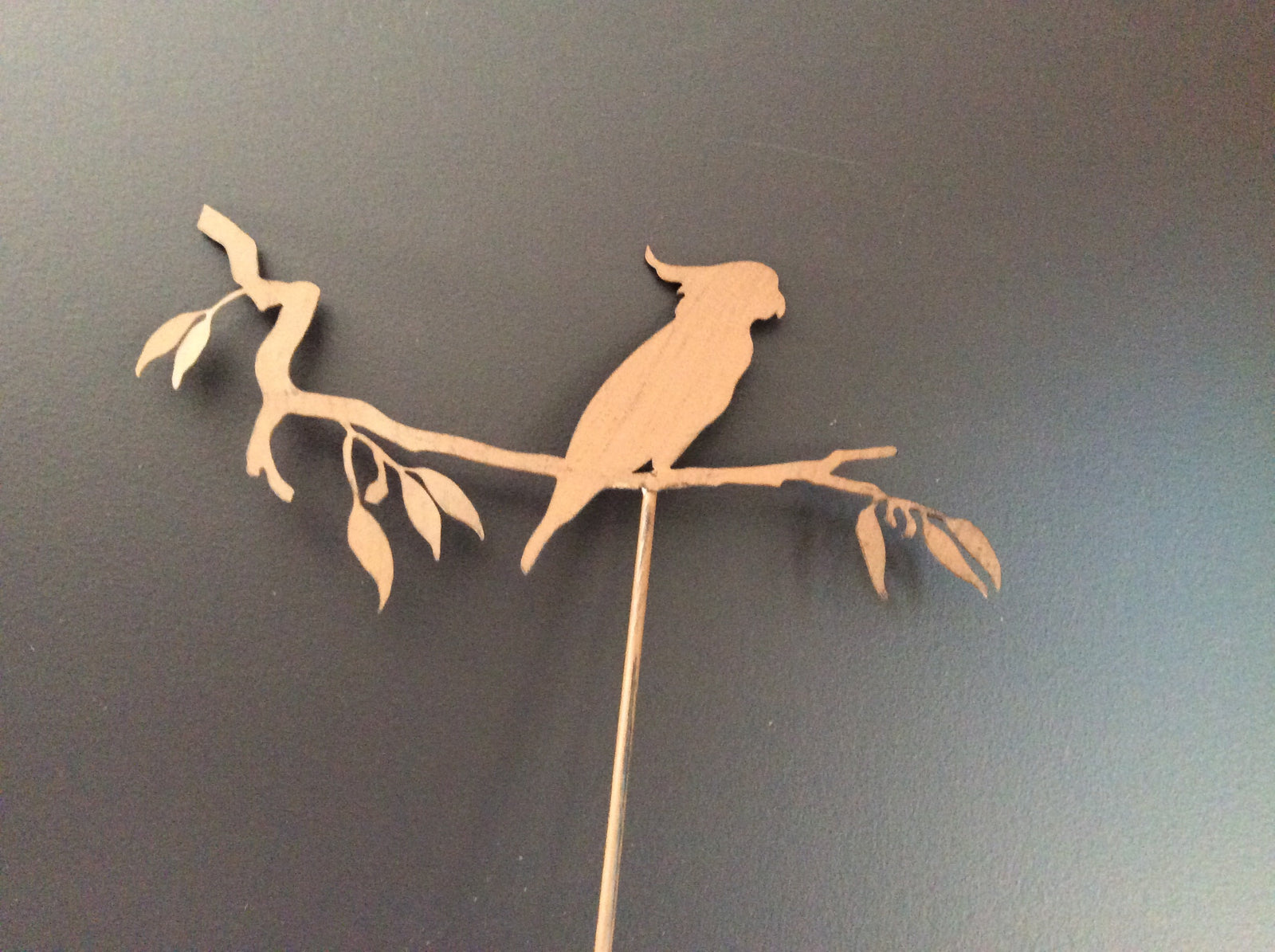  Metal Cockatoo Stake