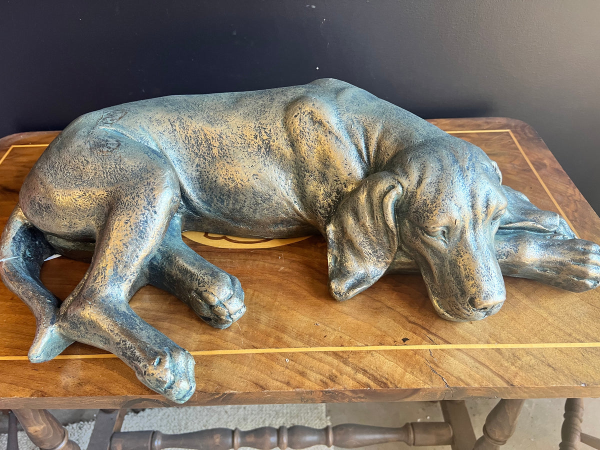  Tuppence Dog Sculpture - Bronze