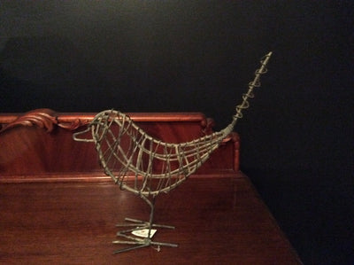  Handcrafted Wire Metal Bird