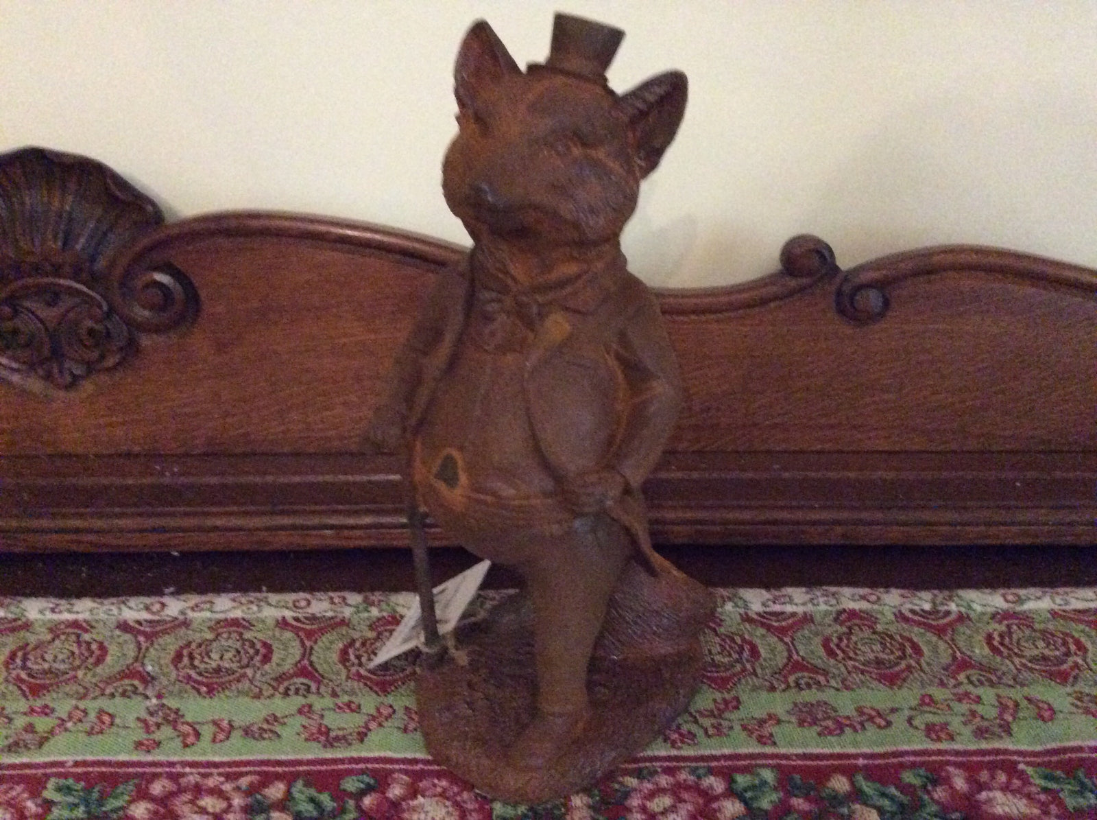  Cast Iron Willow Fox - Small
