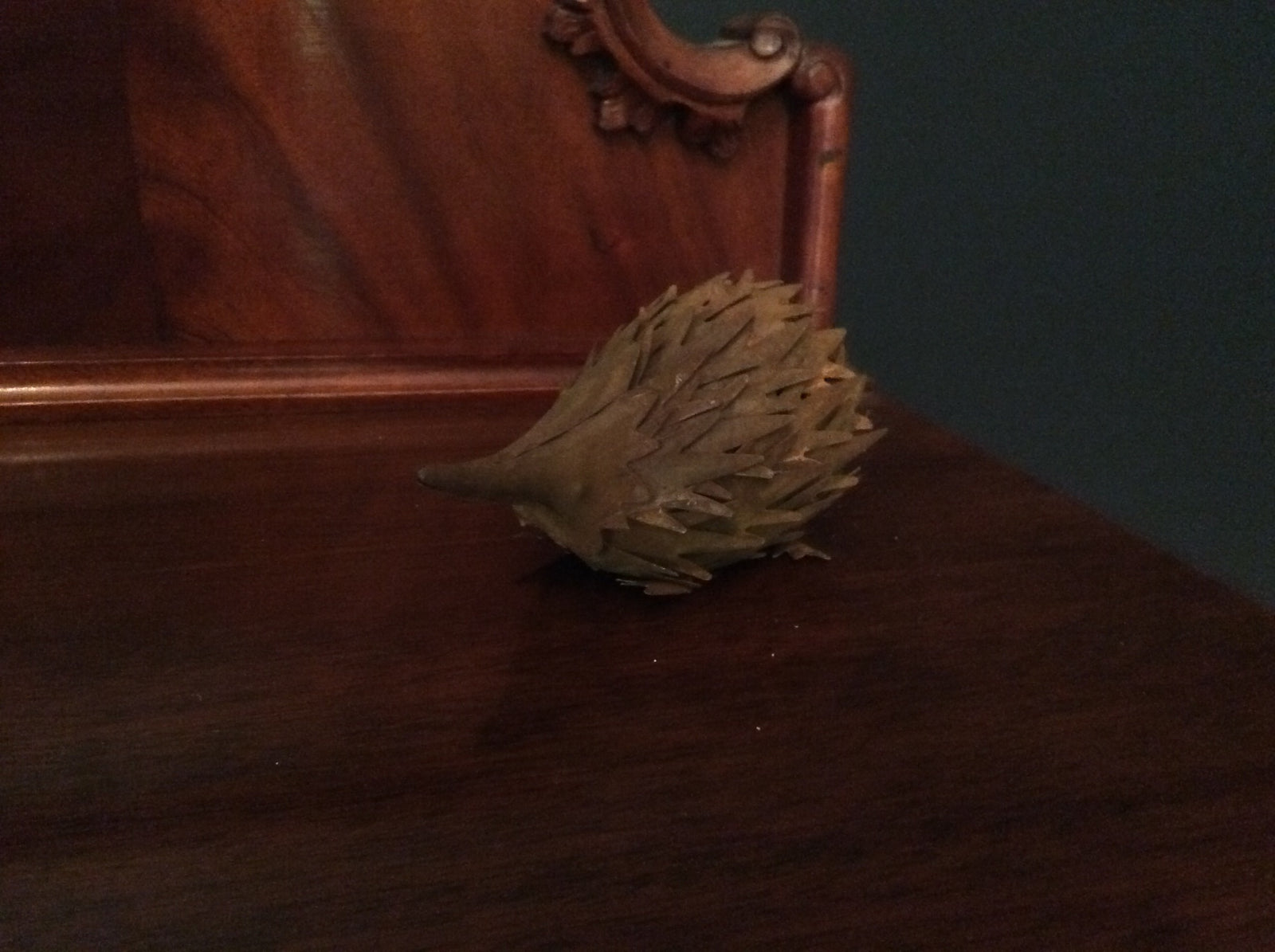  Rusty small metal echidna