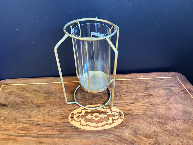  Floating Gold Pillar Candleholder