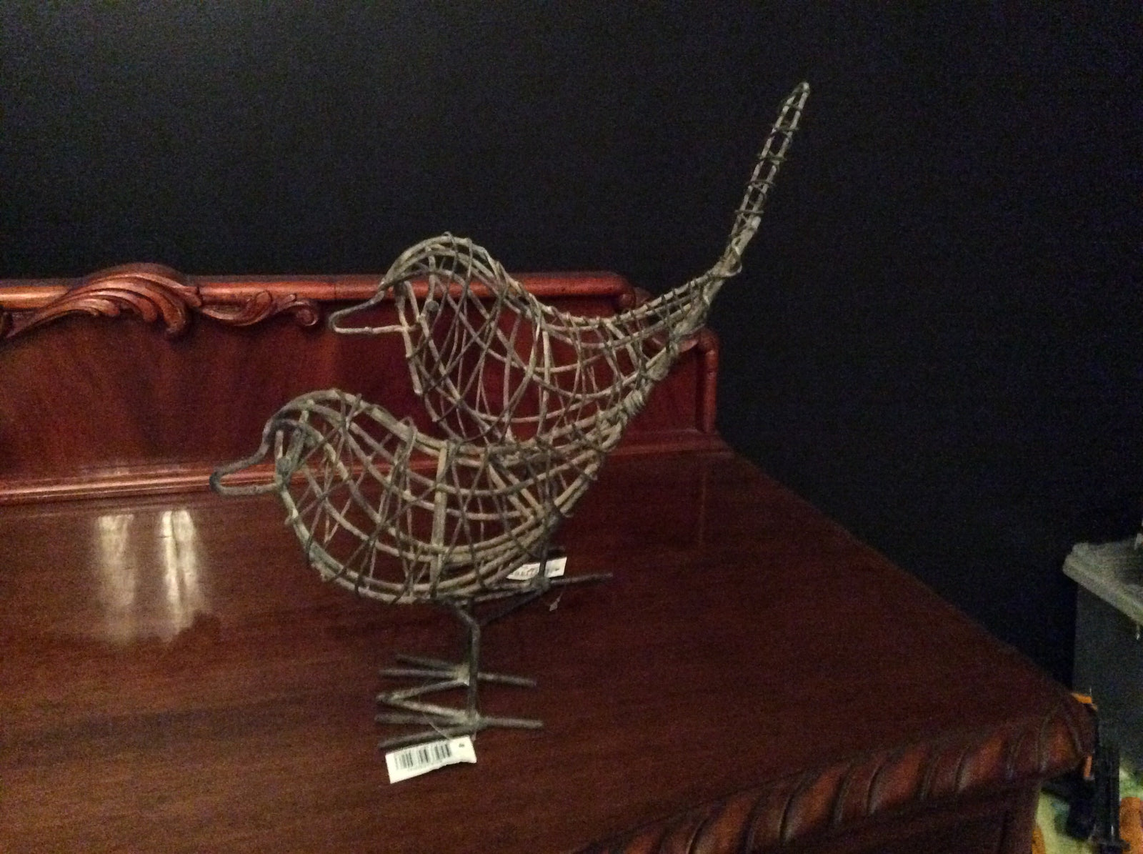  Handcrafted wire metal Bird