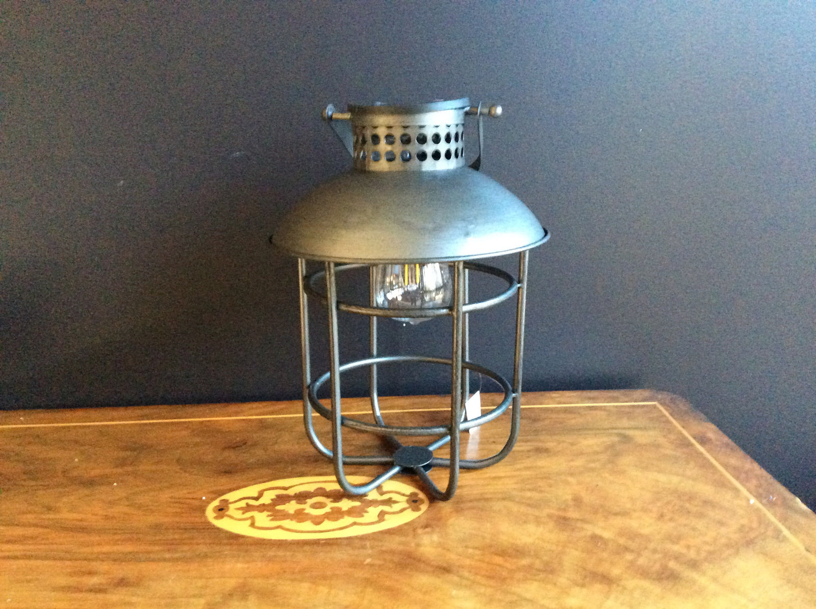  Retro Cage Solar Lantern