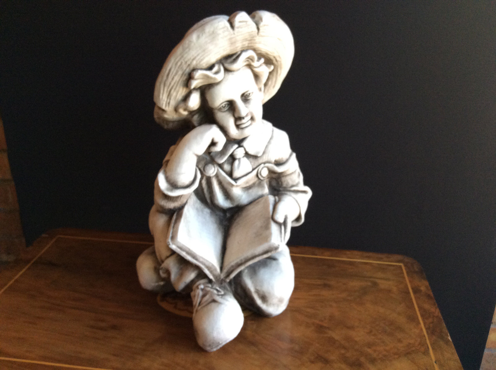  Sitting Boy Reading Statue