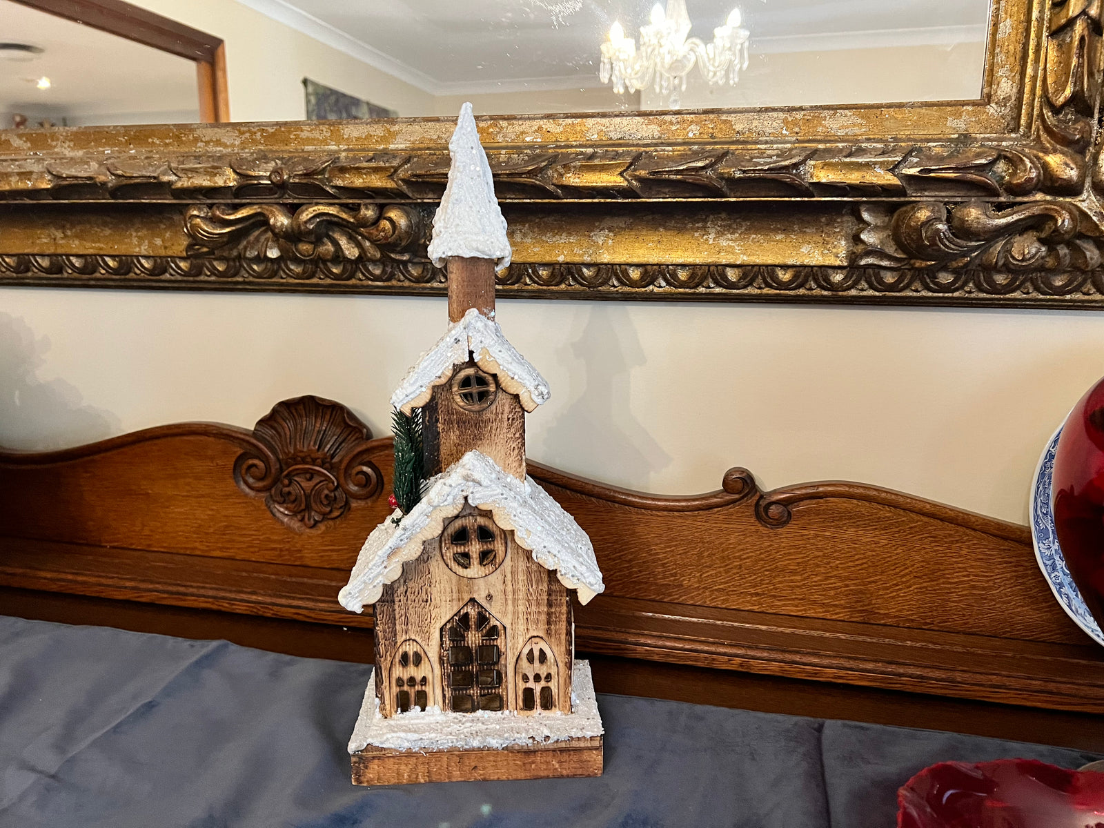  Christmas Chapel with lights