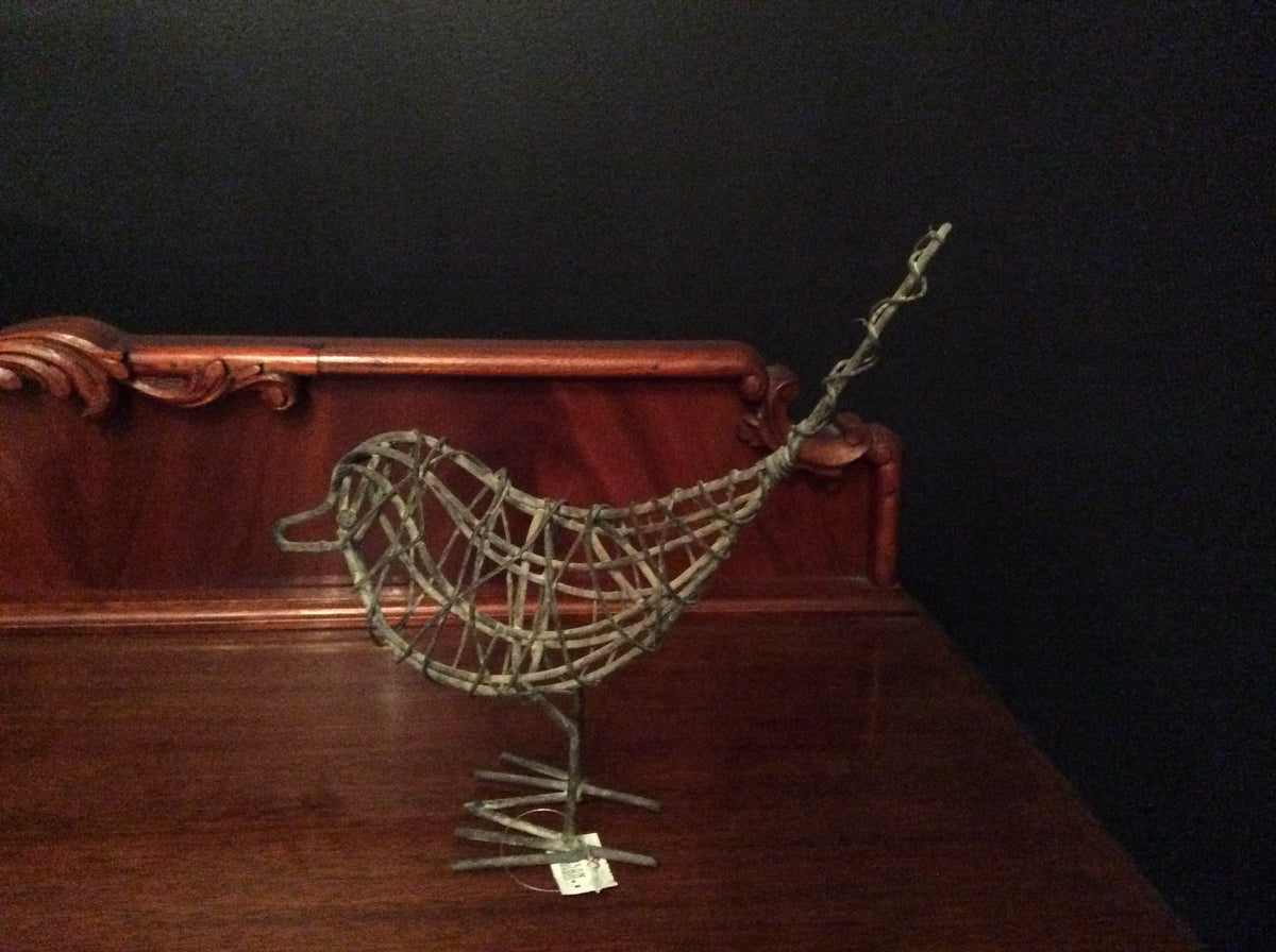  Handcrafted wire metal Bird