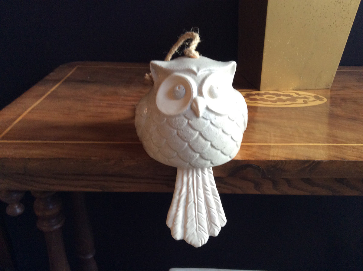  Ceramic Owl Chime - Medium