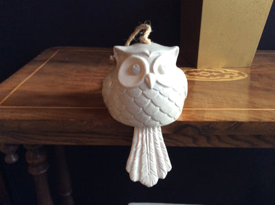  Ceramic Owl Chime - Medium