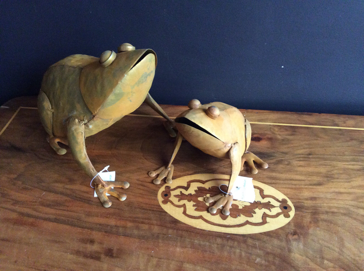  Rust Metal Frog-Large